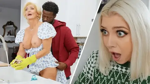 Towheaded Gilf Is Nailed In The Standing Doggy-fashion