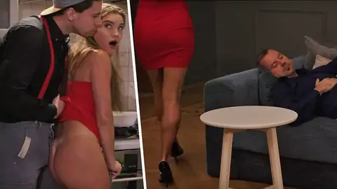 Russian Gal With Long Hair And Giant Bum Gets Smashed